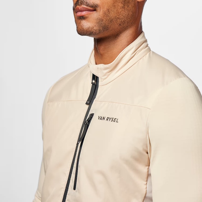 Van Rysel fiets shirt beige
